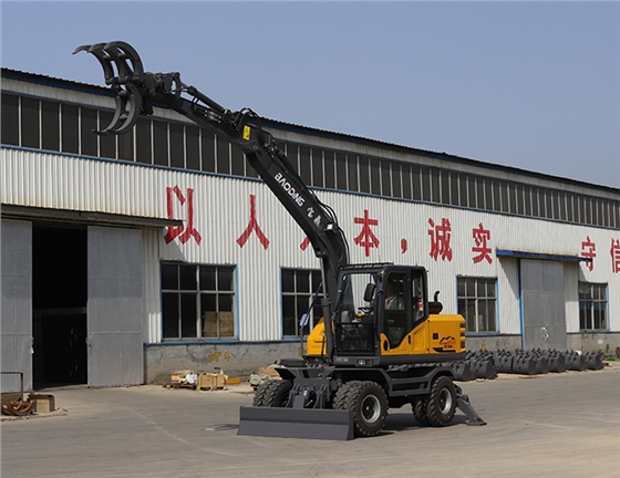 宝鼎BD100W-9GS轮式抓木机 宝鼎BD100W-9GS轮式抓木机