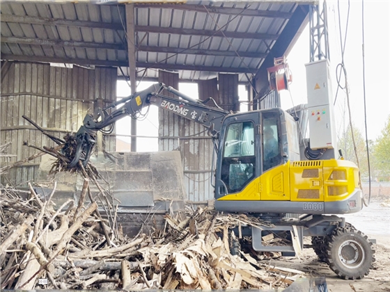 可移动宝鼎80电动抓机 可移动宝鼎80电动抓机