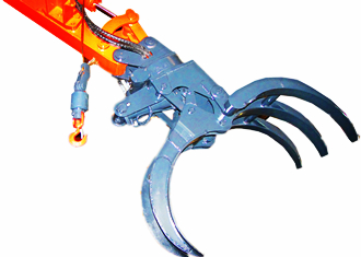 宝鼎80轮式抓木机抓具 宝鼎80轮式抓木机抓具