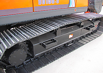 宝鼎150挖掘机加强下盘设计 宝鼎150挖掘机加强下盘设计