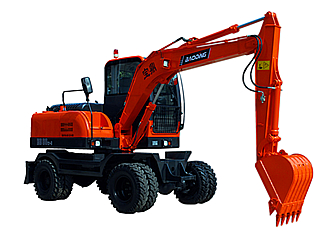 宝鼎BD80轮式挖掘机 宝鼎BD80轮式挖掘机