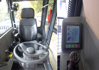 宝鼎80轮式挖掘机驾驶室舒适安全 宝鼎80轮式挖掘机驾驶室舒适安全