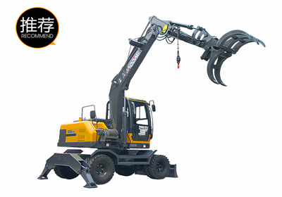 抓木机 轮式抓木机车型宝鼎BD95W-9A型号-经典永不止步