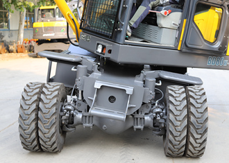 轮式挖掘机平衡系统 轮式挖掘机平衡系统