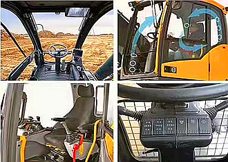 轮式挖掘机驾驶室 轮式挖掘机驾驶室