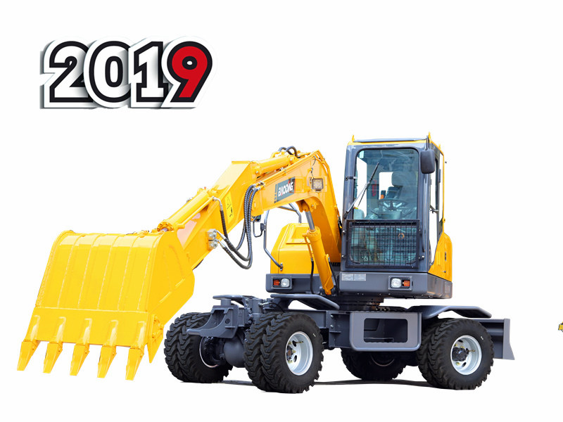 宝鼎小型轮式挖掘机