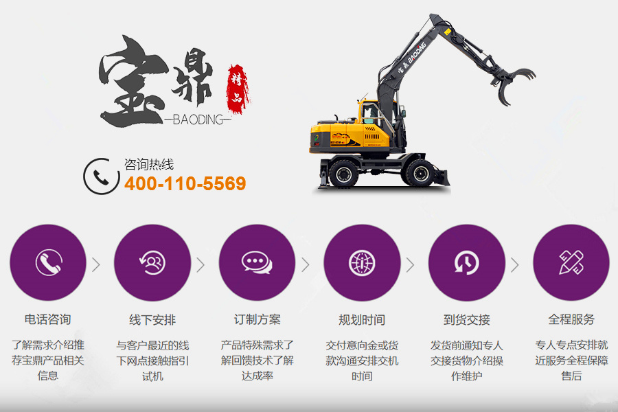 宝鼎105轮式抓木机价格厂家咨询 宝鼎105轮式抓木机价格厂家咨询