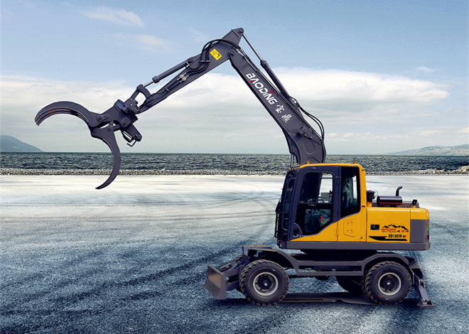 宝鼎BD100型号轮式抓木机 宝鼎BD100型号轮式抓木机