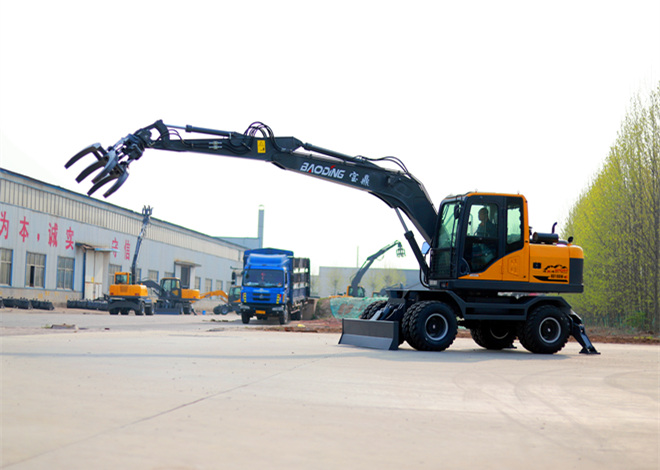 宝鼎抓木机工作高效 宝鼎抓木机工作高效