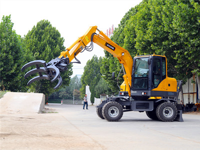 宝鼎小型抓木机 宝鼎小型抓木机