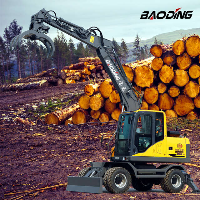 宝鼎95抓木机 宝鼎95抓木机