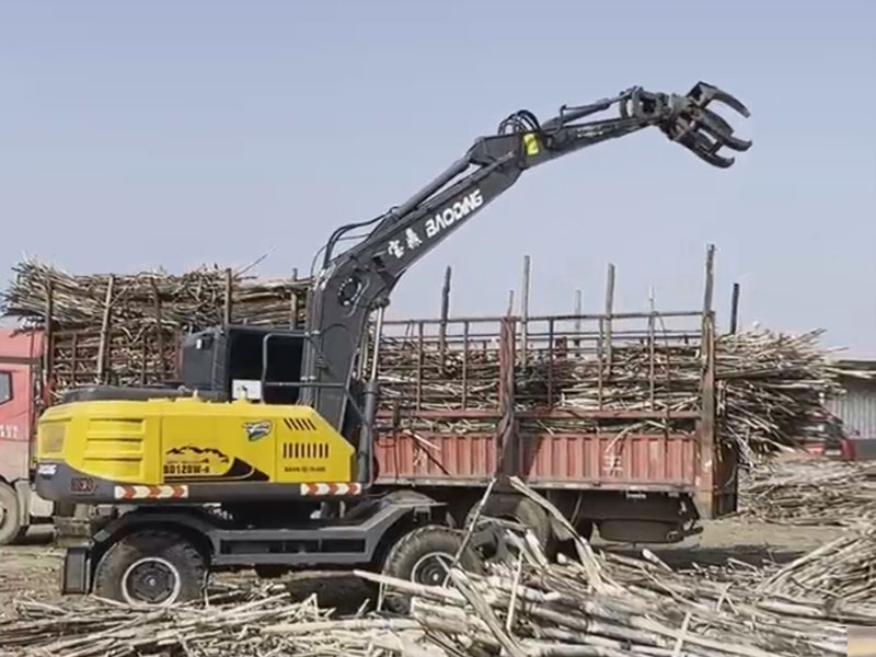 宝鼎梅花抓抓木机，轻松应对各种工况