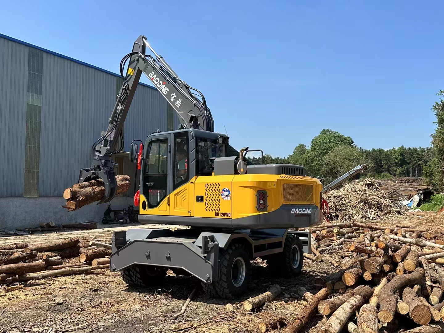 宝鼎抓木机 宝鼎抓木机