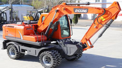 一文读懂宝鼎150轮式挖掘机