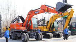 宝鼎150轮式挖掘机三大竞争优势