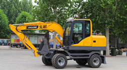 宝鼎三款轮式挖掘机车型推荐