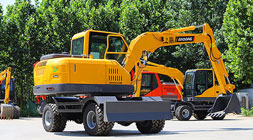 宝鼎80轮式挖掘机新款车型介绍