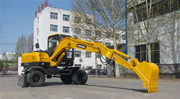 宝鼎轮式挖掘机厂家车型推荐