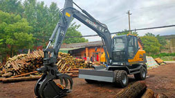 宝鼎BD95W一机多用轮式挖掘机