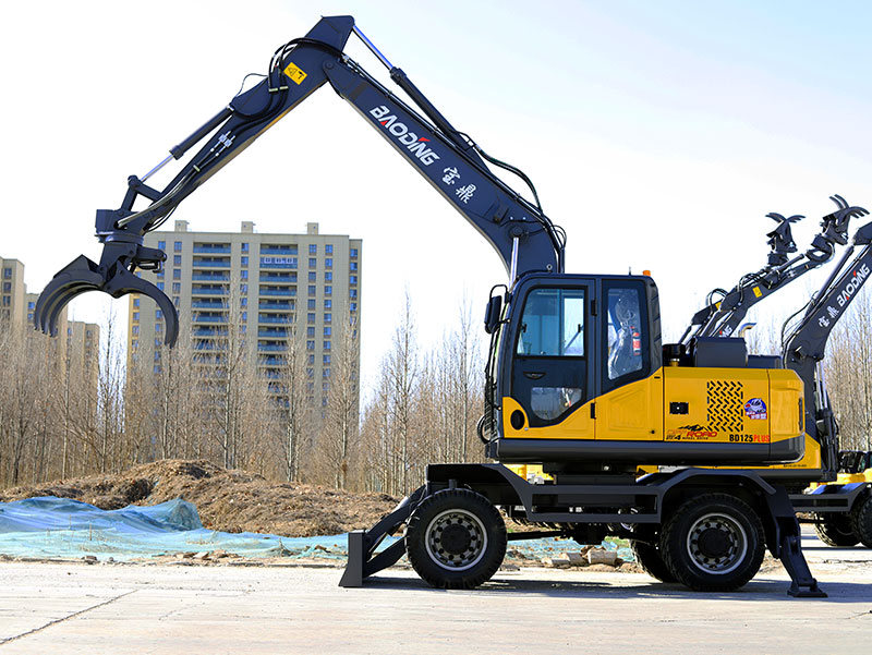 匠心之作出海记:宝鼎 BD125plus 抓木机远征海外