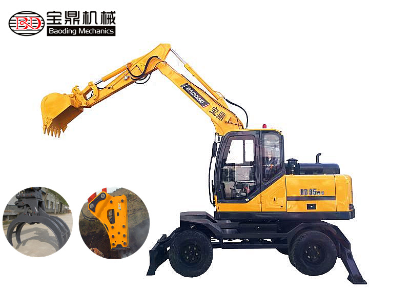 宝鼎轮式挖掘机BD95W-9型号 宝鼎轮式挖掘机BD95W-9型号