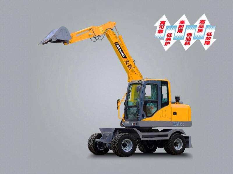 2021新款80轮式挖掘机 2021新款80轮式挖掘机