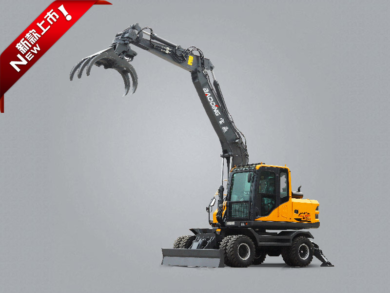 宝鼎BD120W-9S轮式抓木机 宝鼎BD120W-9S轮式抓木机