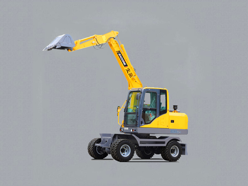 宝鼎BD80W-8轮式挖掘机 宝鼎BD80W-8轮式挖掘机