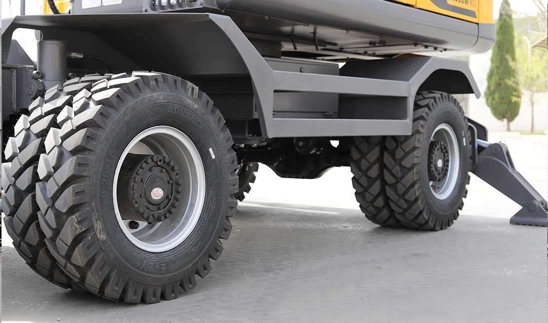 宝鼎BD80W-9H轮式挖掘机 宝鼎BD80W-9H轮式挖掘机