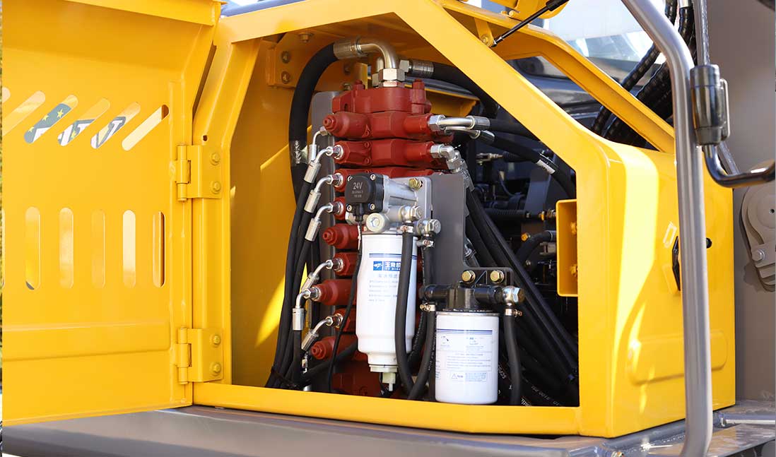 宝鼎BD120WD轮式抓木机