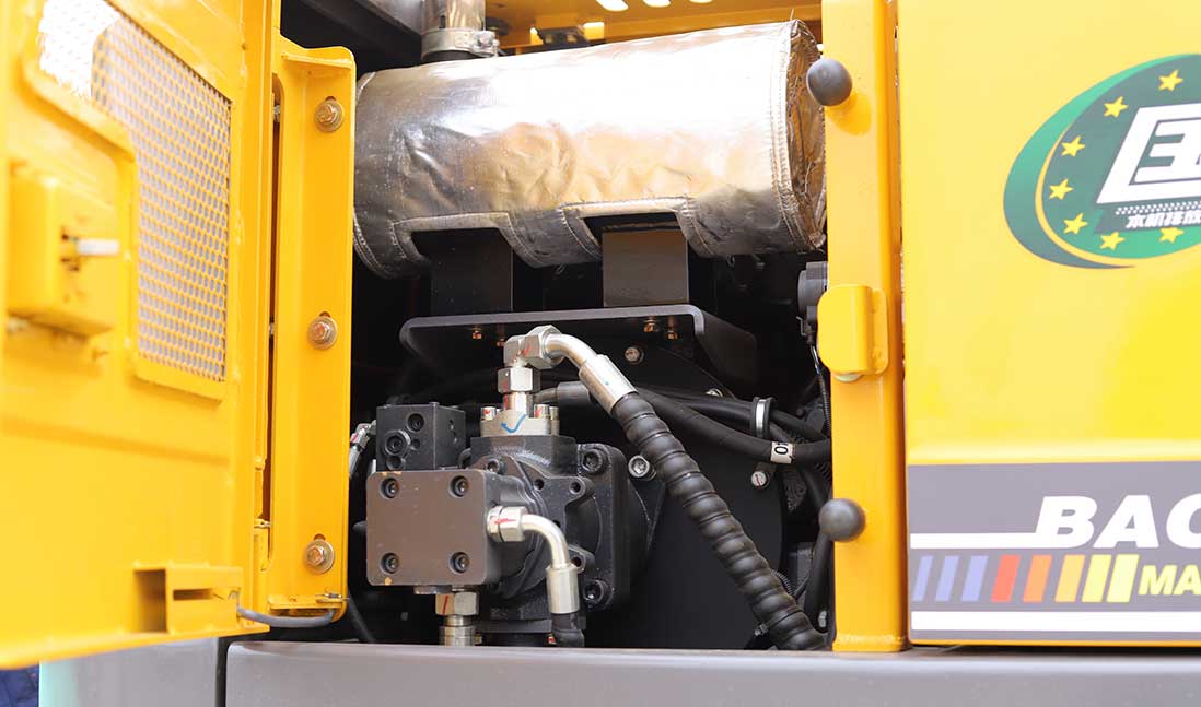 宝鼎BD75D轮式挖掘机