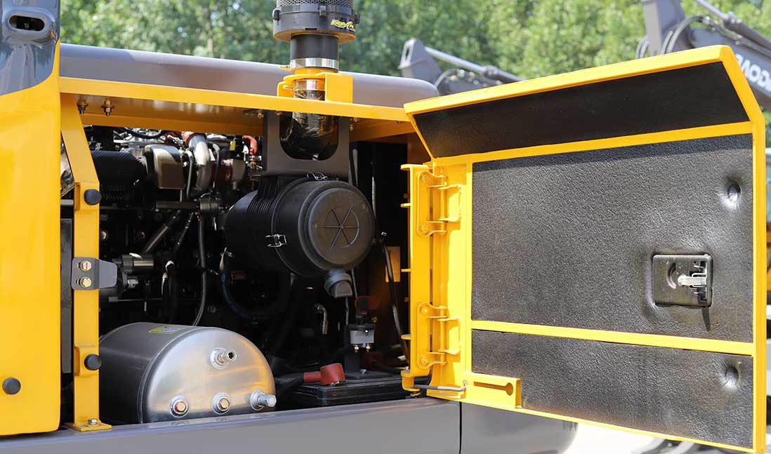 宝鼎BD80轮式挖掘机