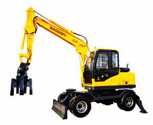 宝鼎80型轮式抓木机 宝鼎80型轮式抓木机