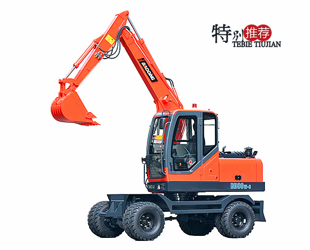 宝鼎BD80轮式挖掘机 宝鼎BD80轮式挖掘机