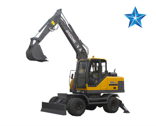 宝鼎BD95W升级款轮式挖掘机 宝鼎BD95W升级款轮式挖掘机