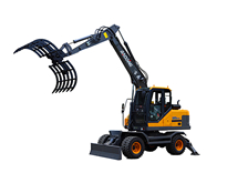 宝鼎BD95W加长臂抓草机 宝鼎BD95W加长臂抓草机