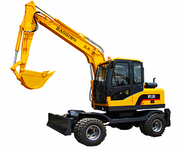 宝鼎小型轮式90-7挖掘机 宝鼎小型轮式90-7挖掘机